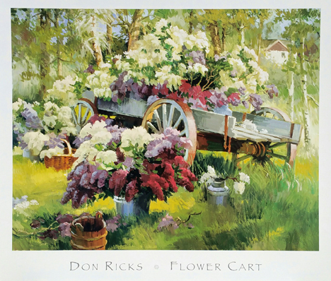 Don Ricks - Flower Cart