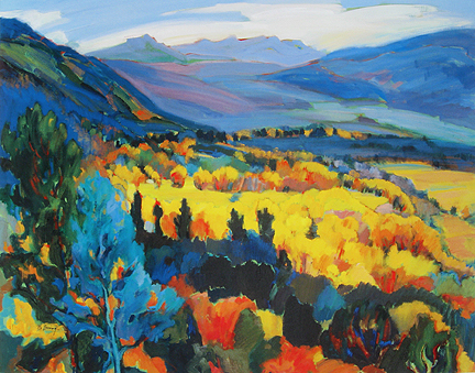 Barbara Zaring - El Satto, Looking South
