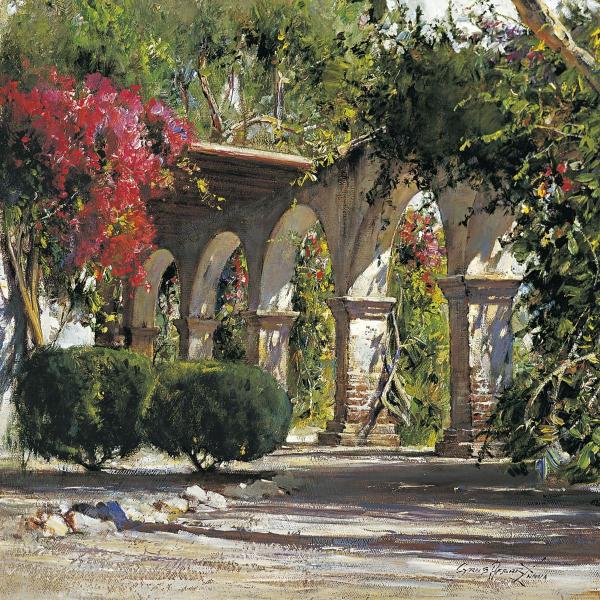 Cyrus Afsary - Sunlit Archway - Digital 