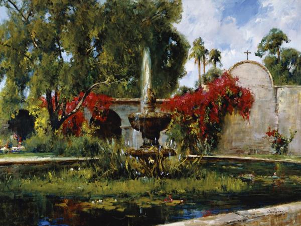 Cyrus Afsary - Fountain at San Juan Capistrano