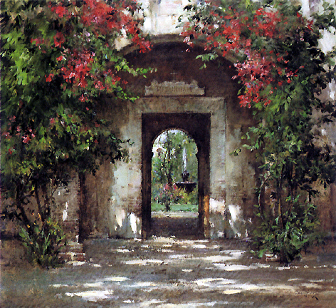 Cyrus Afsary - Flowered Doorway