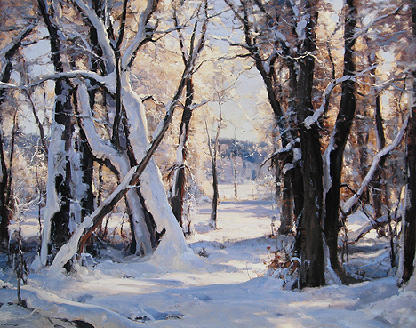Clyde Aspevig - Cottonwoods in Winter