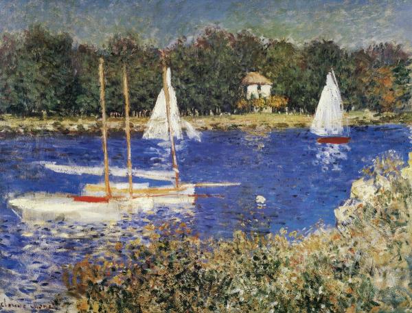 Claude Monet - The Bassin at Argenteuil