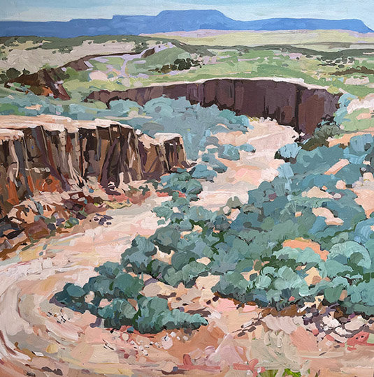 Douglas Atwill - Eastview Below Galisteo