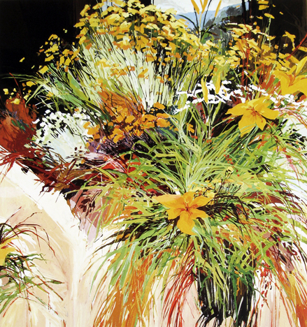 Douglas Atwill - Studio Path with Anthemis