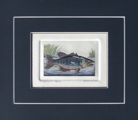 Dan  Mitra - Smallmouth - Framed