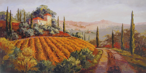 Erin Dertner - Layers of Tuscan Light