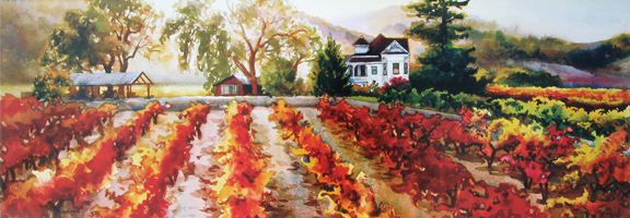 Erin Dertner - Golden Vineyard
