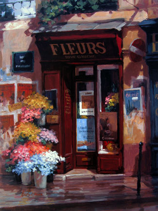 George Botich - Fleurs, Rive Gauche