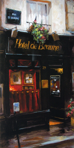 George Botich - Red Interiors, Paris