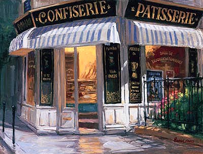 George Botich - Golden Glow Montmarte