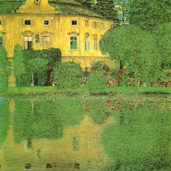 Gustav Klimt - Schloss Kammer on Attersee
