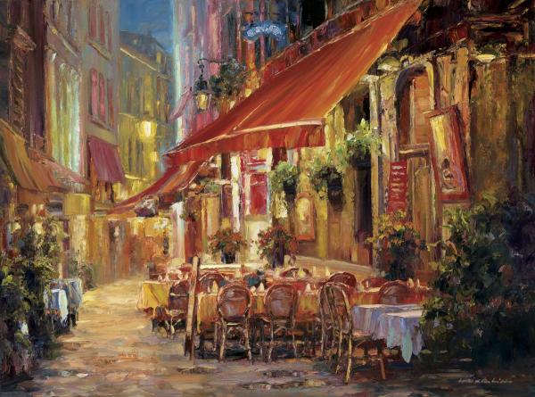 Haixia Liu - Cafe in Light