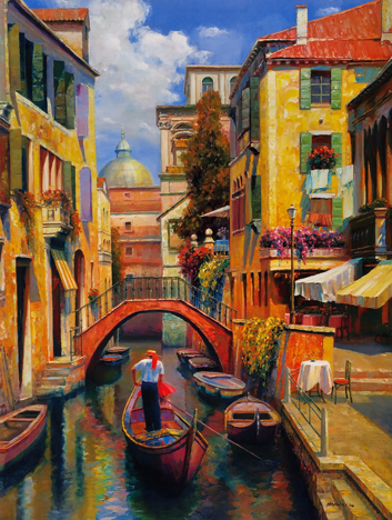Haixia Liu - Sunday in Venice