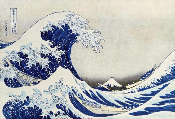  Hokusai - The Great Wave of Kanagawa