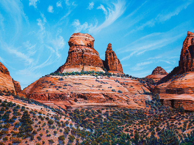 James Gucwa - Sedona Red Rock, Bell Rock