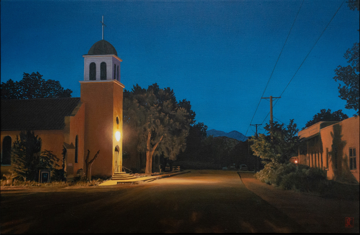 Jonathan Keeton - Nocturne, Iglesia San Jose, Cerrillos, NM