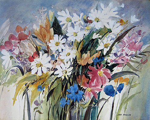 Joan McKasson - Windswept Daisies