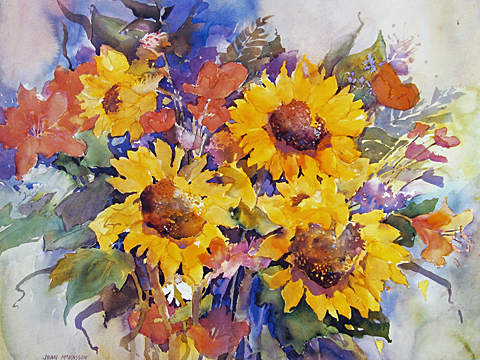 Joan McKasson - Garden Sunflowers