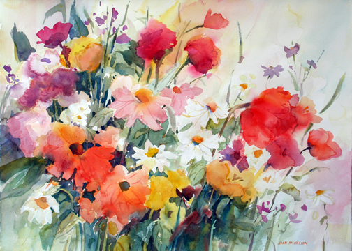 Joan McKasson - Spring Field Flowers