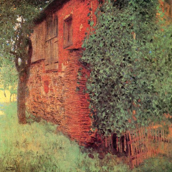 Gustav Klimt - Farm House at Kammer