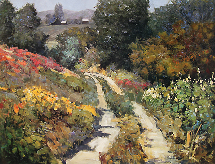 Kent Wallis - Lane in the Gully