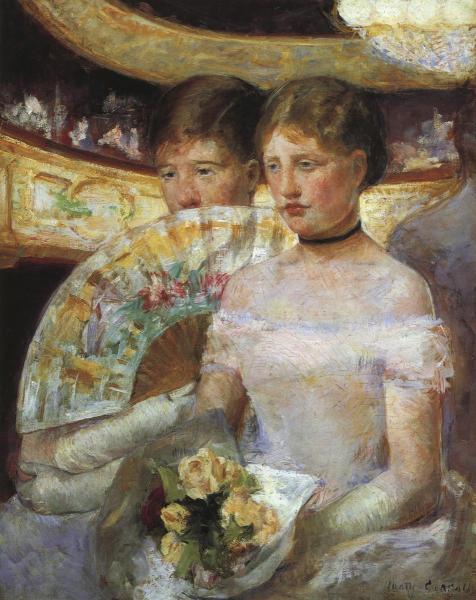 Mary Cassatt - The Loge