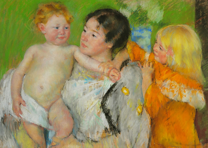 Mary Cassatt - After The Bath