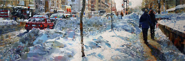 Mark Lague - Snow On Sherbrooke Street