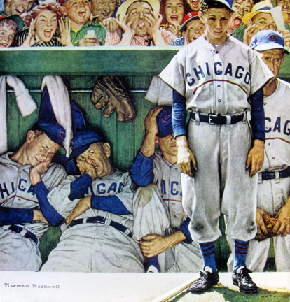 Norman  Rockwell - The Dugout