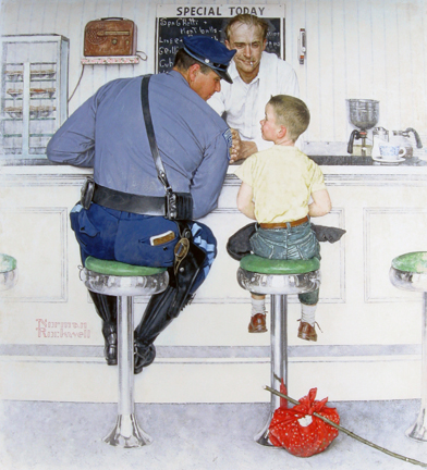 Norman  Rockwell - The Runaway