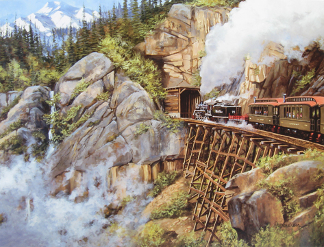 Peter Van Dusen - Climb to White Pass