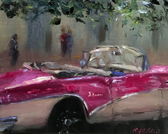 Rosanne Cerbo - Pink Car