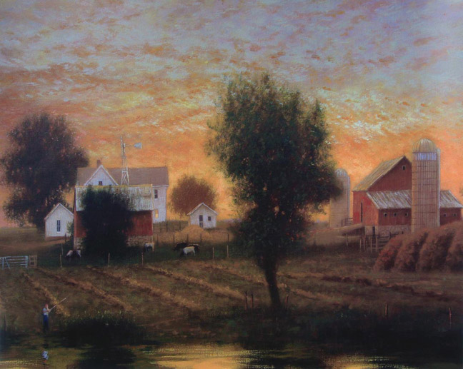 Raymond Knaub - Midwest Farm Pond