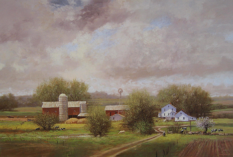 Raymond Knaub - Spring Pastures