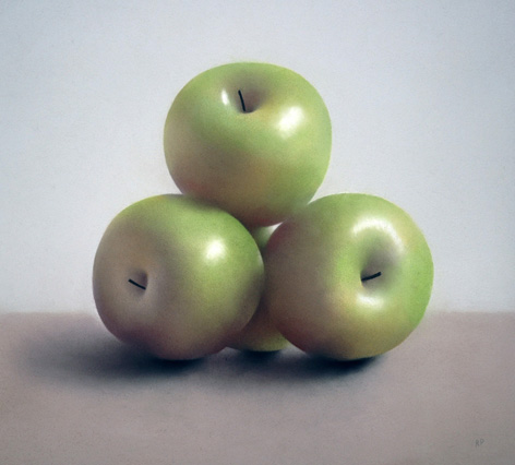 Robert Peterson - Four Green Apples