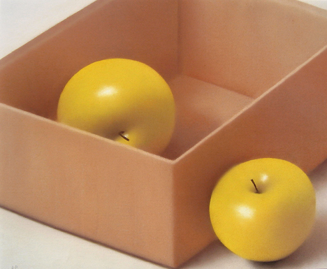 Robert Peterson - Two Apples & A Cardboard Box