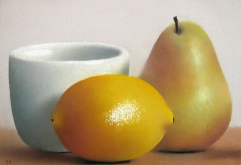 Robert Peterson - Lemon, Pear and a White Cup