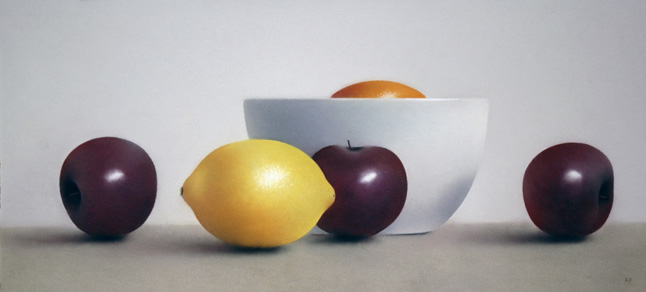 Robert Peterson - Orange, Lemon & Plums With A Bowl