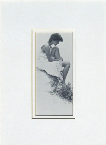 Steve Hanks  - Laura - Double matted print