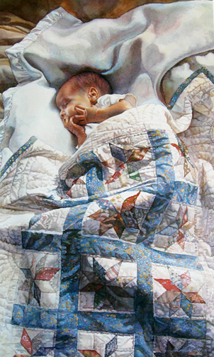 Steve Hanks  - Crib Quilt