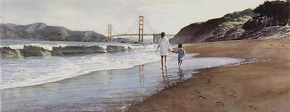 Steve Hanks  - Morning At Baker's Beach