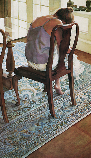 Steve Hanks  - Purple Blouse 