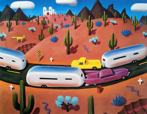 Stephen Morath - Airstreams In Cactusland