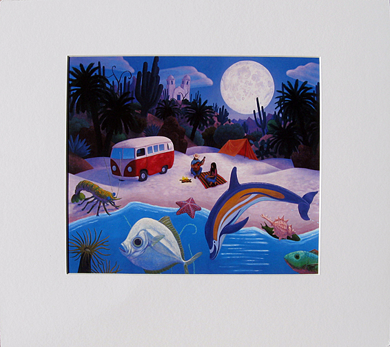 Stephen  Morath Small Prints - Baja Beach
